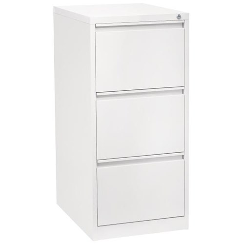 Firstline Filing Cabinet 3 Drawer Vertical White