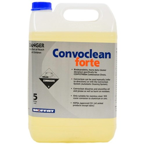 Convoclean Forte Oven Cleaner 5L, Carton of 4