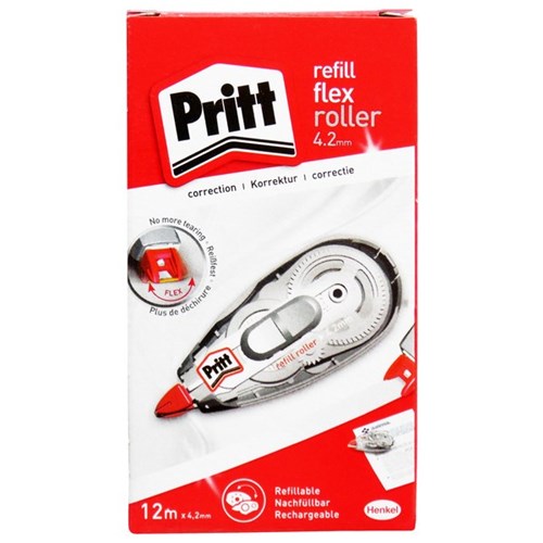 Pritt Refillable Roller Correction Tape Complete 4.2mm x 12m
