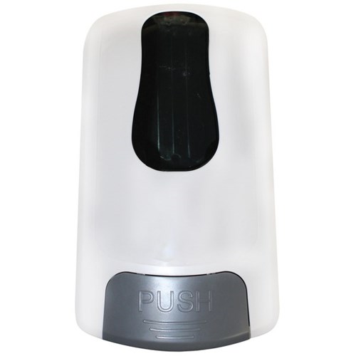 Smarlean Soap Dispenser Refillable & Adjustable Dose 1L White/Grey
