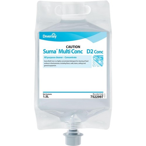 Suma Multi D2 All Purpose Cleaner Concentrate 1.5L