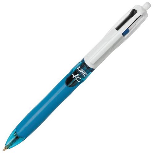 BIC 4 Colour Grip Ballpoint Pen Medium Tip