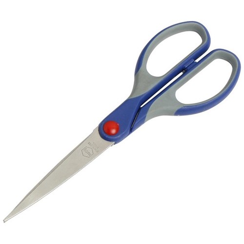 Marbig Comfort Grip No.7 Scissors Left & Right Handed 182mm