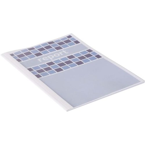 GBC Ibico Thermal Binding Covers 3mm, Box of 100 White
