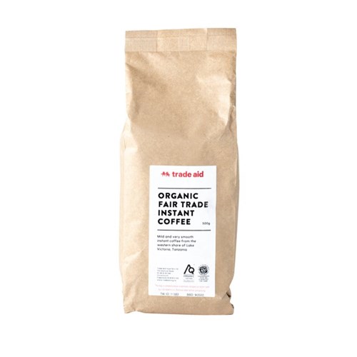 Trade Aid Fairtrade Powdered Instant Coffee 500g