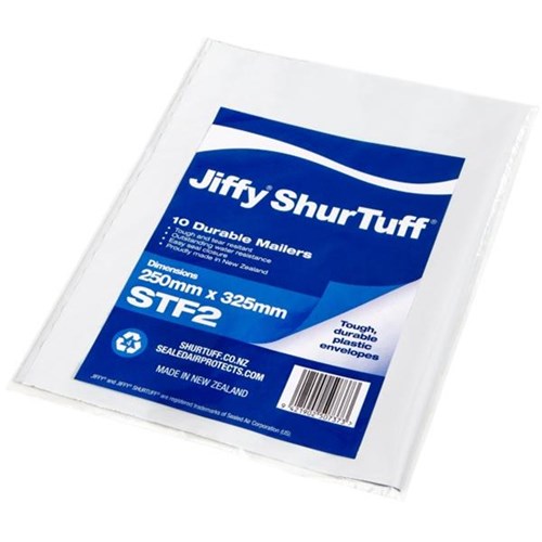 Jiffy ST2 ShurTuff Mailer 250x325mm, Pack of 500