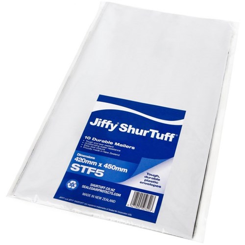 Jiffy ST5 ShurTuff Mailer 420x450mm, Pack of 500