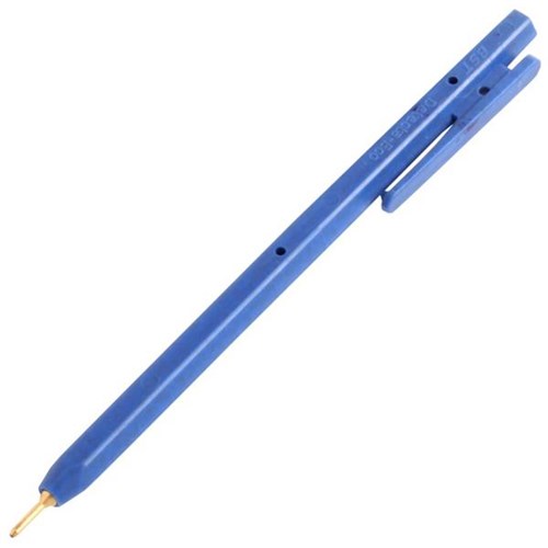 Metal Detectable Blue Ballpoint Pens, Pack of 50 ...