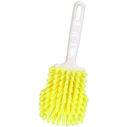 Oates Gong Heavy Duty Scrubbing Brush Yellow