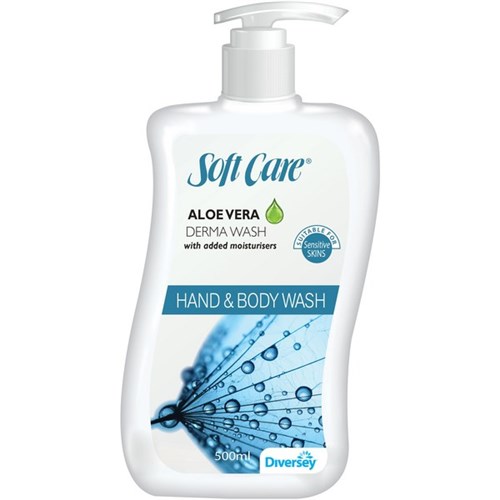 Soft Care Hand & Body Wash Aloe Vera 500ml