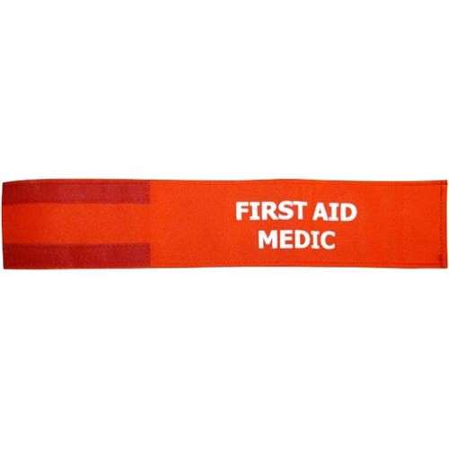 First Aid Medic Arm Band 470x90mm Officemax Nz