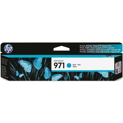 HP 971 Cyan Ink Cartridge CN622A