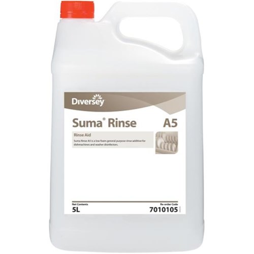 Diversey Suma A5 Dishwasher Rinse Aid 5L