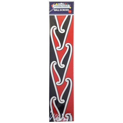 Learning Toolbox Maori Design Wall Border 109x515mm, Pack of 7