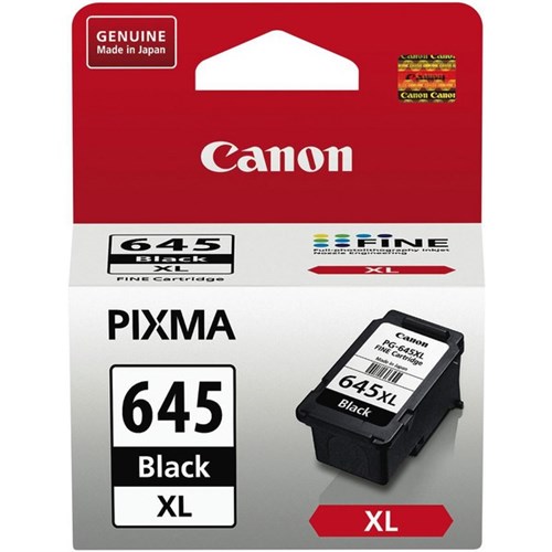 Canon PG-645XL Black Ink Cartridge High Yield