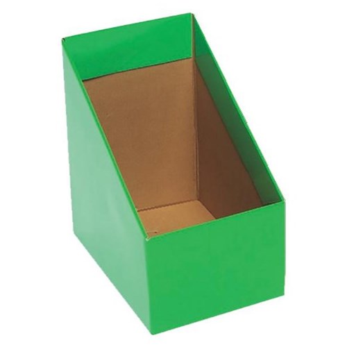 Marbig Magazine Box File, Large, Green Pack of 5