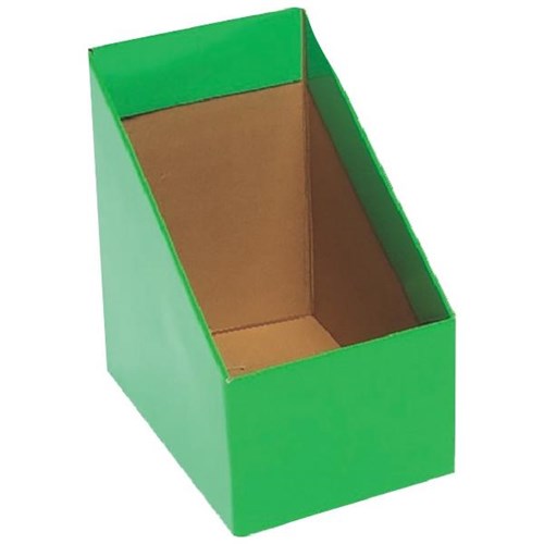 Marbig Magazine Box File, Large, Green Pack of 5