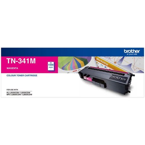 Brother TN-341M Magenta Laser Toner Cartridge