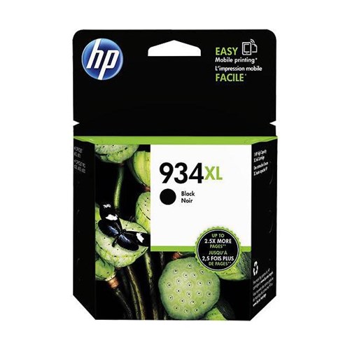 HP 934XL Black Ink Cartridge High Yield C2P23AA