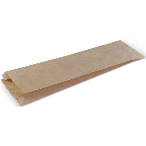 Single Bottle Paper Bags Brown No.1 115 x 50 x 400mm, Pack of 500