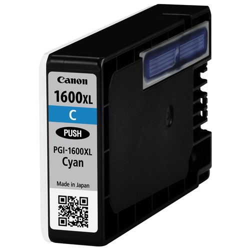 Canon PGI-1600XLC Cyan Ink Cartridge High Yield