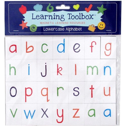 Learning Toolbox Magnets Letters Lower Case, Set of 56