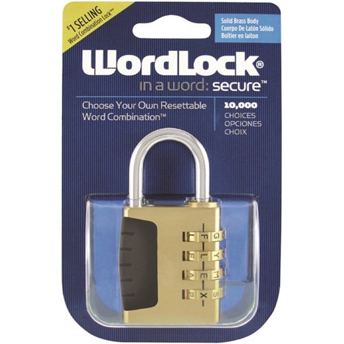 Letter Dial Padlock