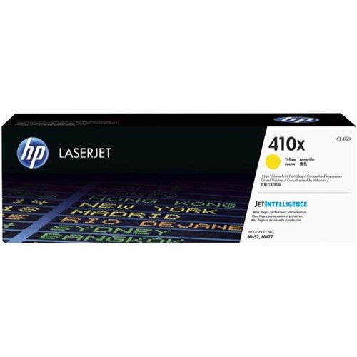 HP CF412X 410X Laser Toner Cartridge, Yellow