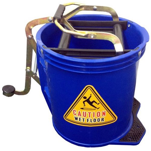 Filta Foot Press Wringer Bucket Plastic Blue 16L