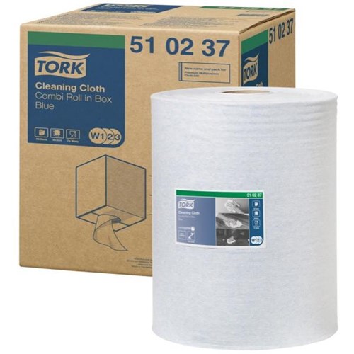 Tork Multipurpose Cleaning Cloth Roll 1 Ply 510 Blue | OfficeMax NZ