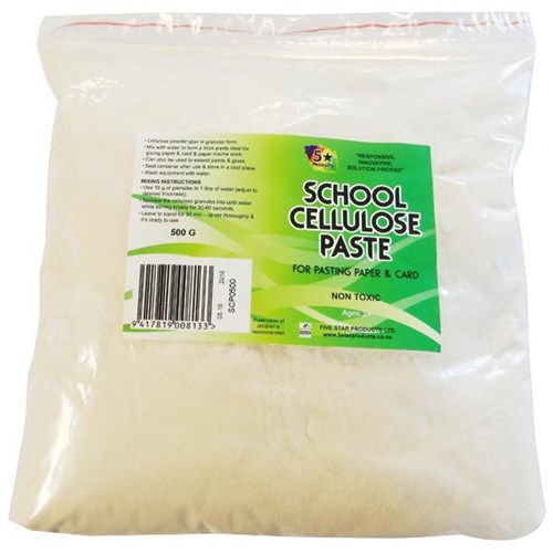 Five Star School Cellulose Paste 500g