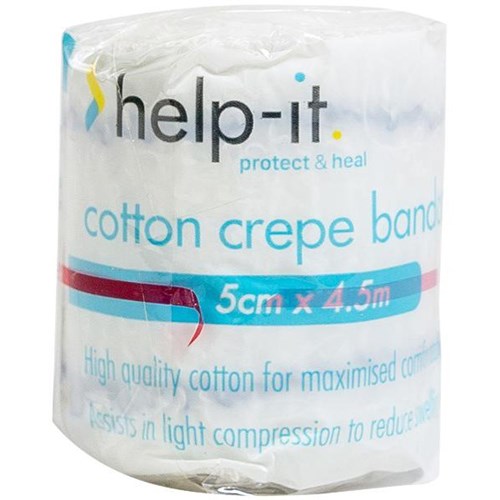 Help-It Crepe Bandage Stretch 50mmx4.5m