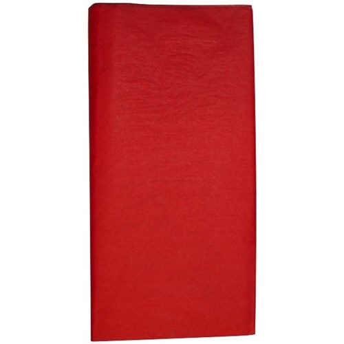 Tissue Paper Sheets 500x750mm Red, Pack of 5