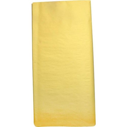 Tissue Paper Sheets 500x750mm Yellow, Pack of 5