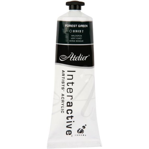 Atelier Interactive Acrylic Paint S2 80ml Forest Green