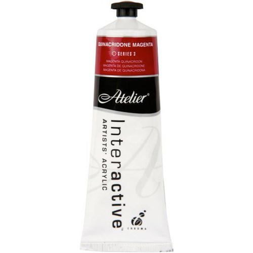 Atelier Interactive Acrylic Paint S3 80ml Quinacridone Magenta