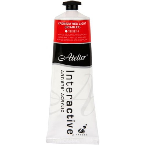 Atelier Interactive Acrylic Paint S4 80ml Light Red