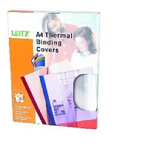 Ibico Thermal Binding Covers, 1.5mm, Pack of 25, White