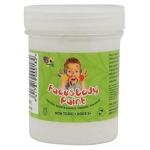 Five Star Face Paint 125ml White
