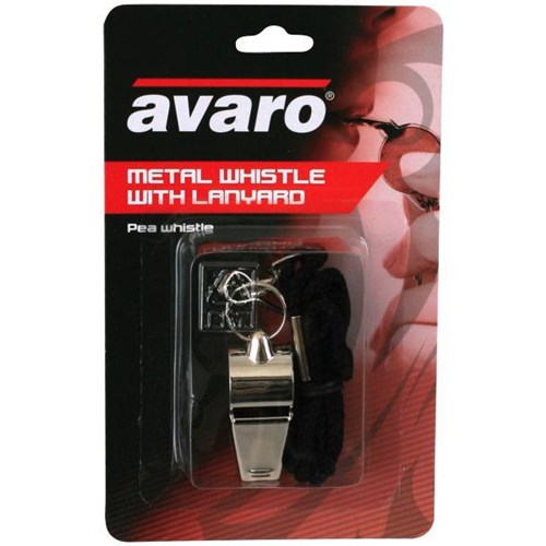 Avaro Metal Whistle With Lanyard