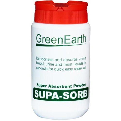 GreenEarth Supa-Sorb Absorbent Body Fluid & Vomit Powder 250g