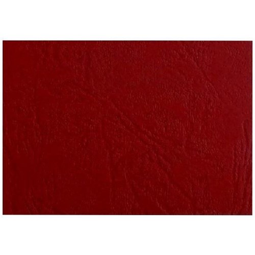 Textured A4 Binding Covers 300gsm, Maroon, Pack of 100