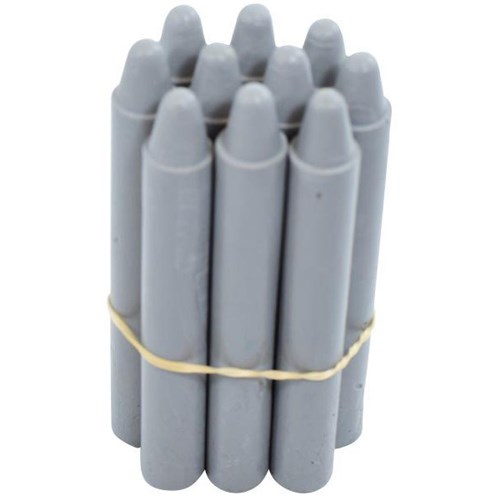 Retsol Hard Wax Crayons Grey, Set of 10