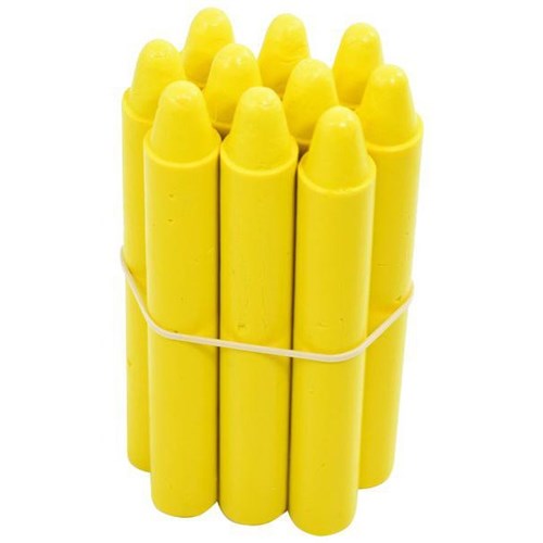 Retsol Hard Wax Crayons Lemon, Set of 10