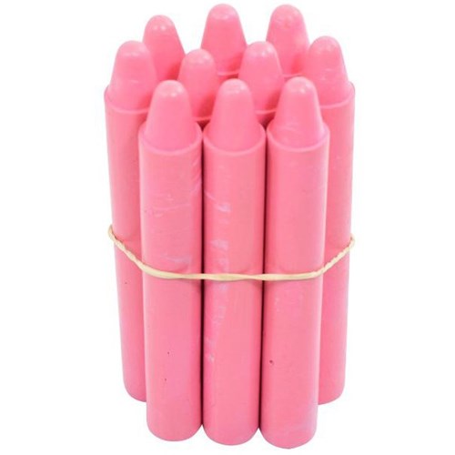 Retsol Hard Wax Crayons Pink, Set of 10