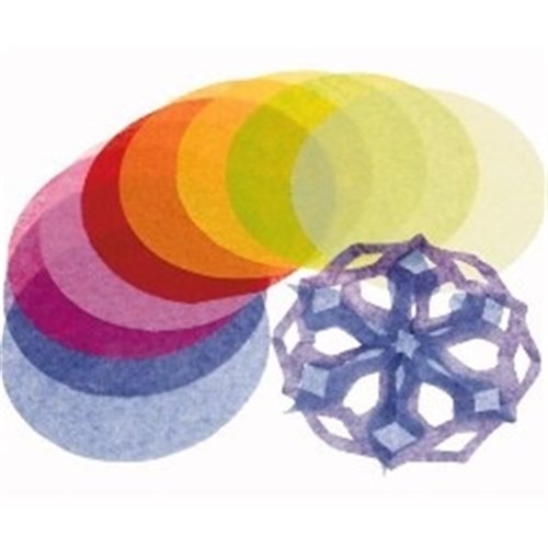 OfficeMax 120mm Tissue Paper Circles Assorted Colours, Pack of 480