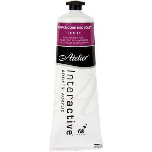 Atelier Interactive Acrylic Paint S3 80ml Quinacridone Red Violet