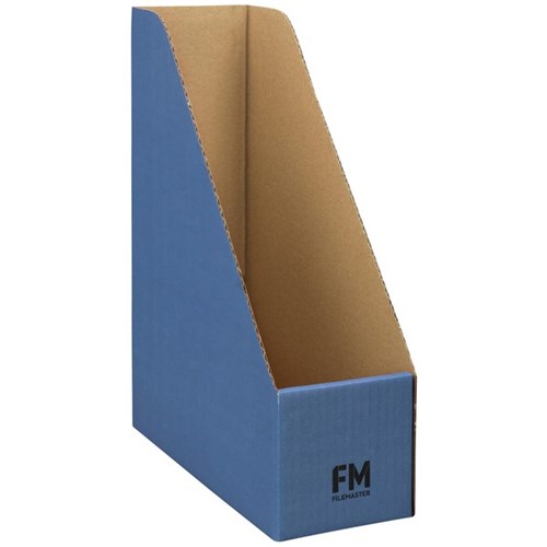 FM No. 5 Magazine Box File Blue
