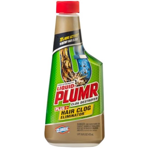 Liquid Plumr Hair Clog Eliminator 473ml