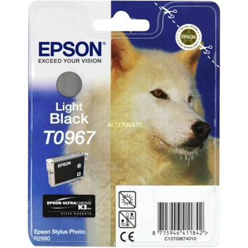 Epson T0967 Light Black Ink Cartridge C13T096790